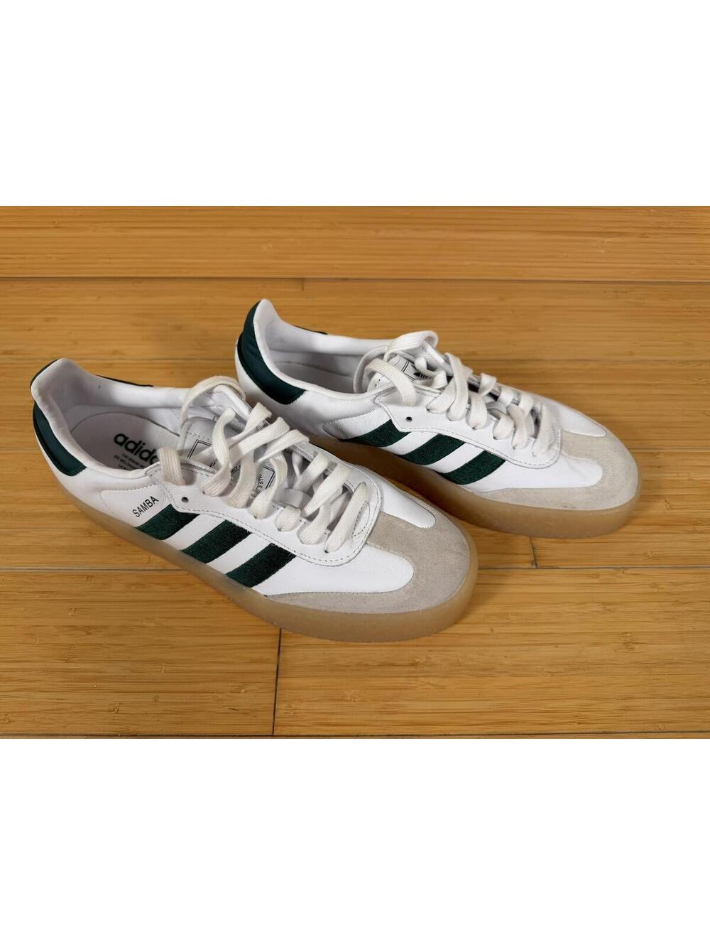 adidas Samba XLG White Collegiate Green Gum Sneakers Men’s US 10 IE9181 EU 44